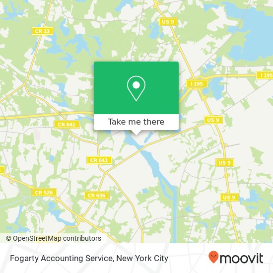 Fogarty Accounting Service map