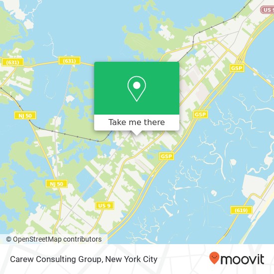 Carew Consulting Group map