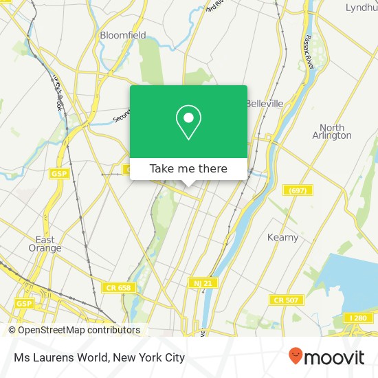 Mapa de Ms Laurens World