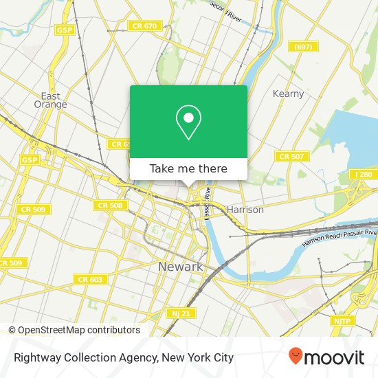 Mapa de Rightway Collection Agency