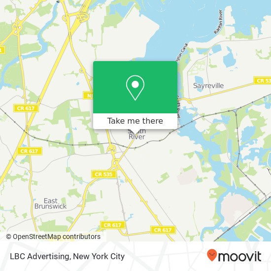 LBC Advertising map