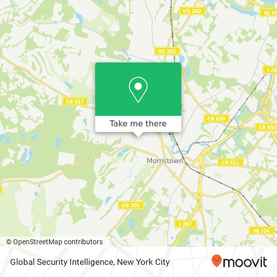 Mapa de Global Security Intelligence