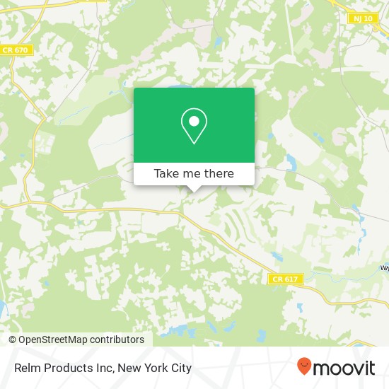 Mapa de Relm Products Inc