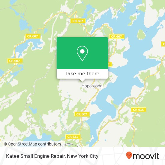 Mapa de Katee Small Engine Repair