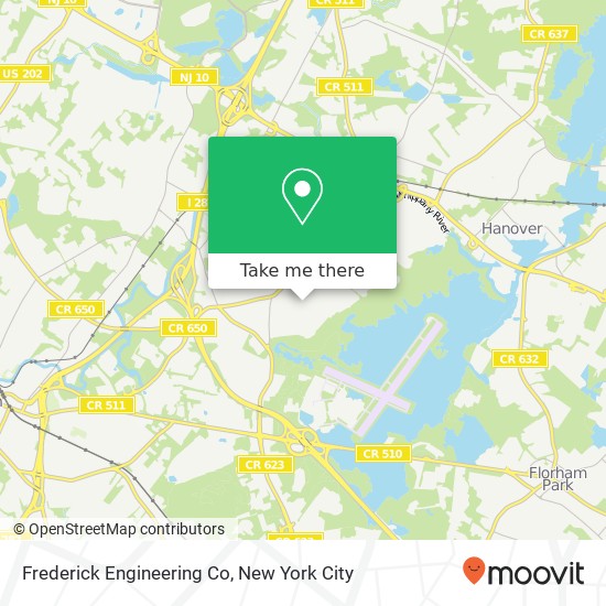 Mapa de Frederick Engineering Co