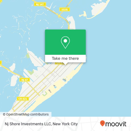 Nj Shore Investments LLC map