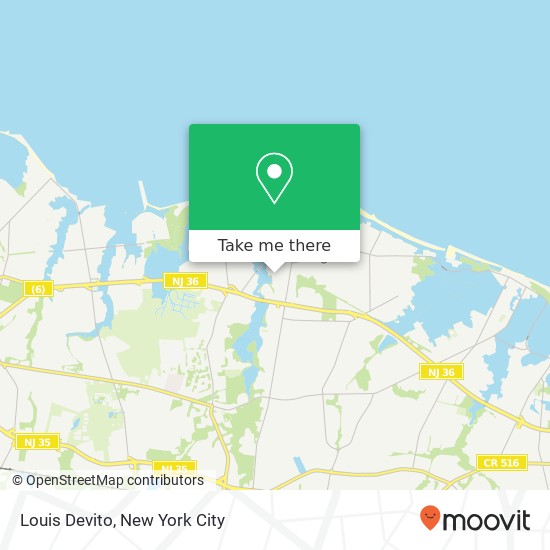 Louis Devito map