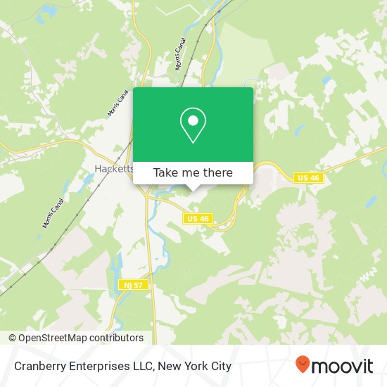 Cranberry Enterprises LLC map