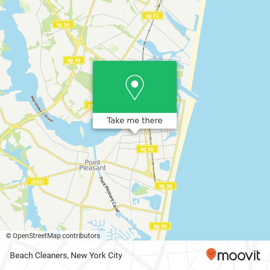 Mapa de Beach Cleaners