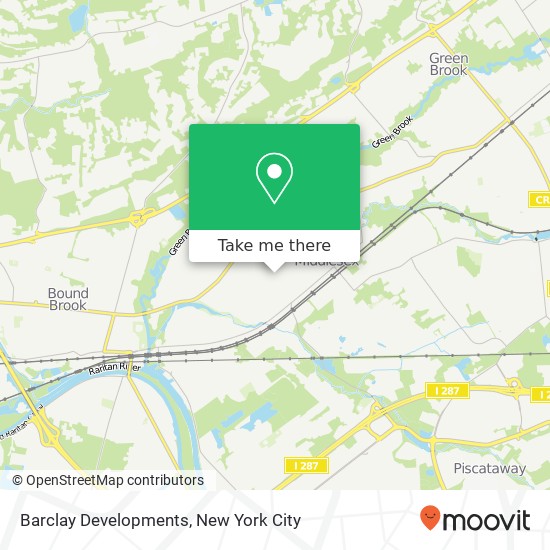 Mapa de Barclay Developments