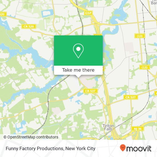Funny Factory Productions map