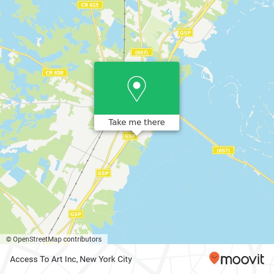 Access To Art Inc map