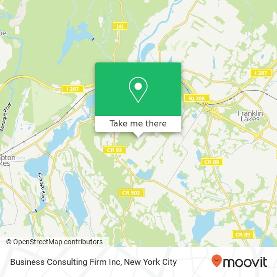 Mapa de Business Consulting Firm Inc