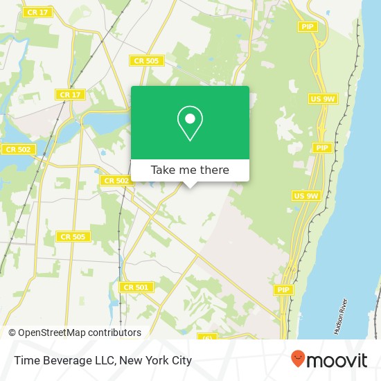 Mapa de Time Beverage LLC