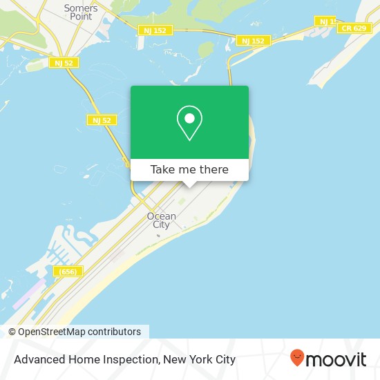 Advanced Home Inspection map