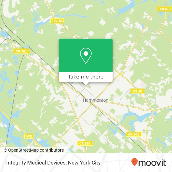 Mapa de Integrity Medical Devices