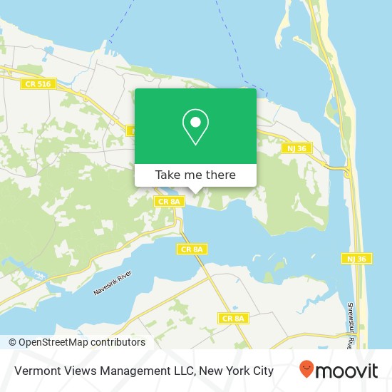 Mapa de Vermont Views Management LLC