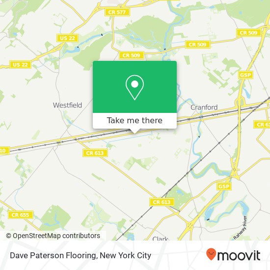 Mapa de Dave Paterson Flooring