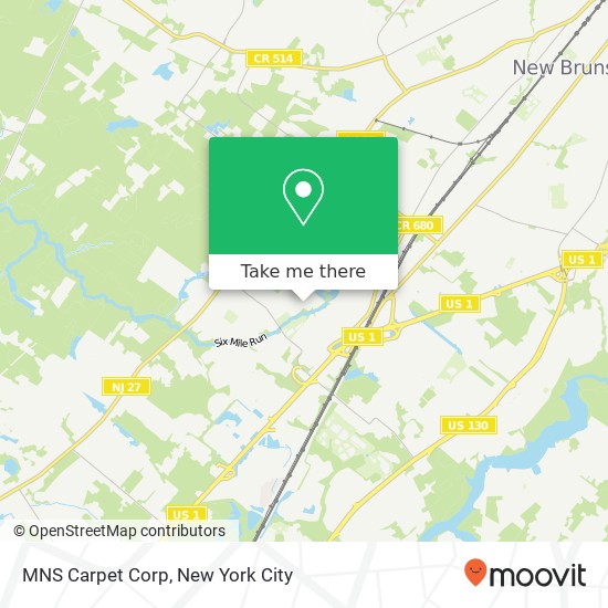 MNS Carpet Corp map