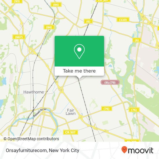 Orsayfurniturecom map