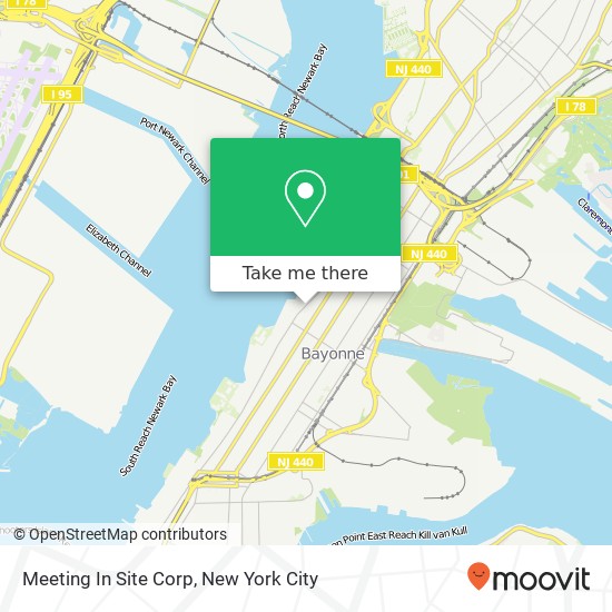 Mapa de Meeting In Site Corp