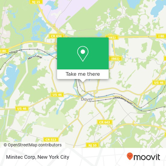 Minitec Corp map