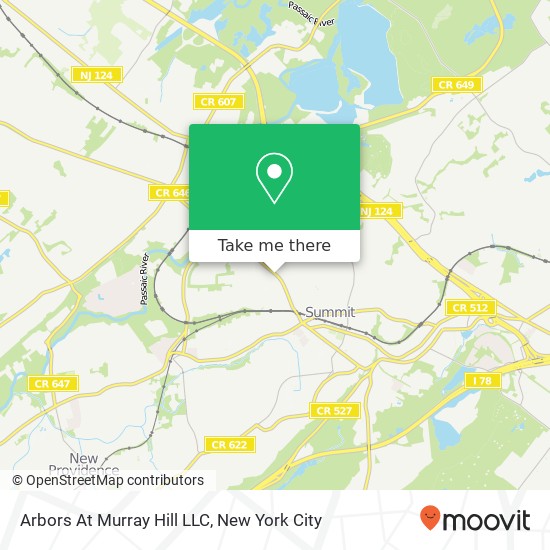 Arbors At Murray Hill LLC map