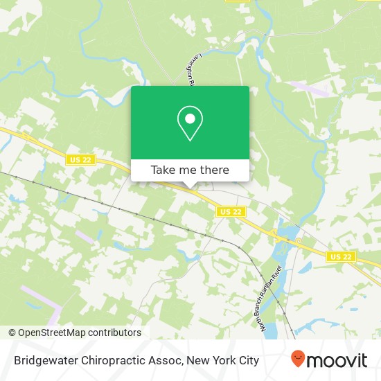 Mapa de Bridgewater Chiropractic Assoc