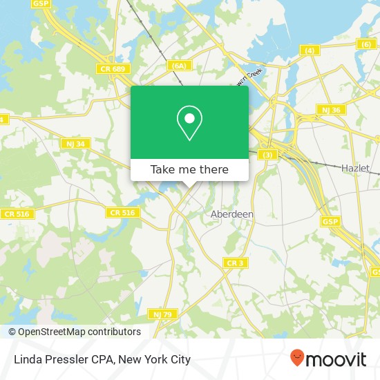 Linda Pressler CPA map