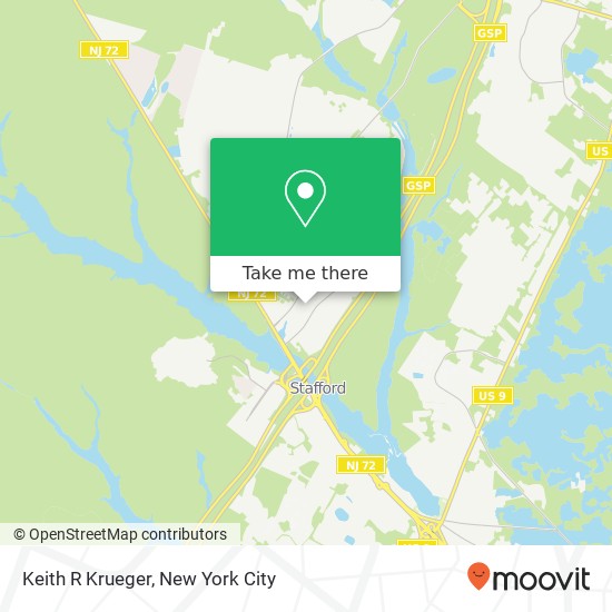 Keith R Krueger map
