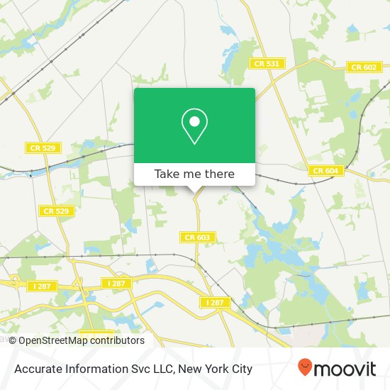 Accurate Information Svc LLC map