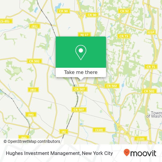 Hughes Investment Management map
