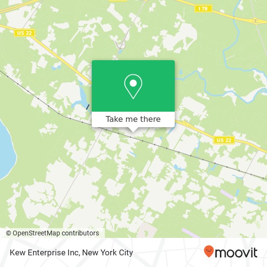 Kew Enterprise Inc map