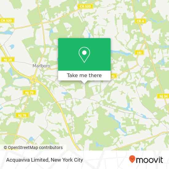 Mapa de Acquaviva Limited