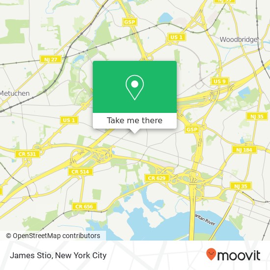 James Stio map