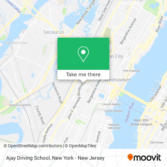 Mapa de Ajay Driving School