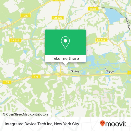 Integrated Device Tech Inc map