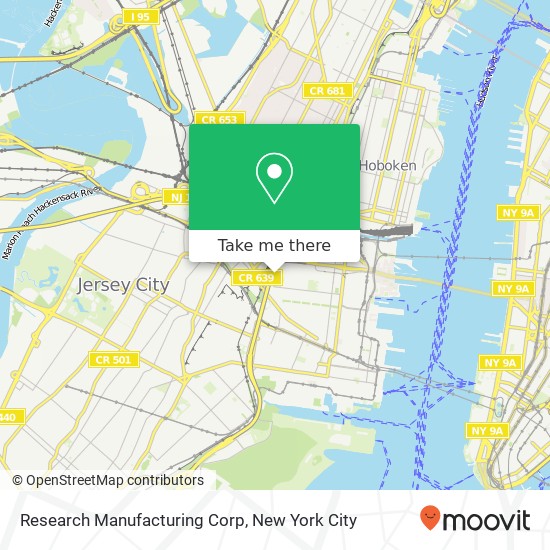 Mapa de Research Manufacturing Corp