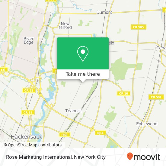 Mapa de Rose Marketing International