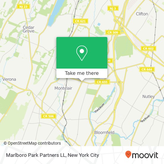 Mapa de Marlboro Park Partners LL