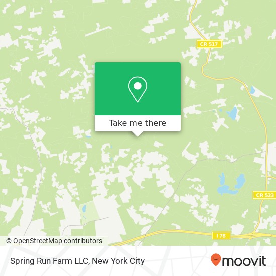 Spring Run Farm LLC map