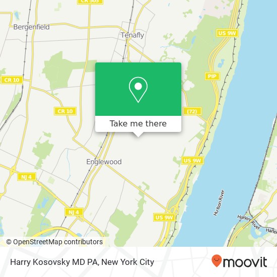 Mapa de Harry Kosovsky MD PA