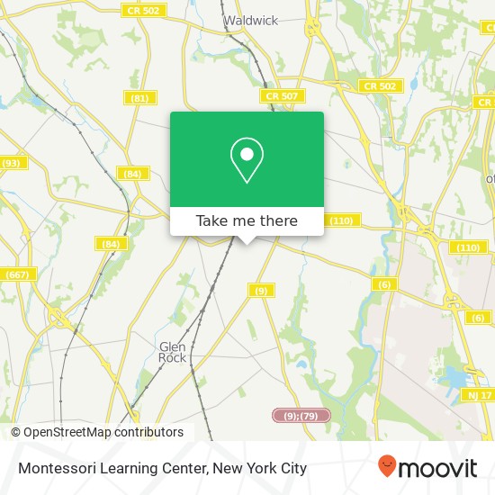 Montessori Learning Center map