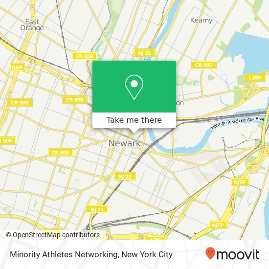 Mapa de Minority Athletes Networking