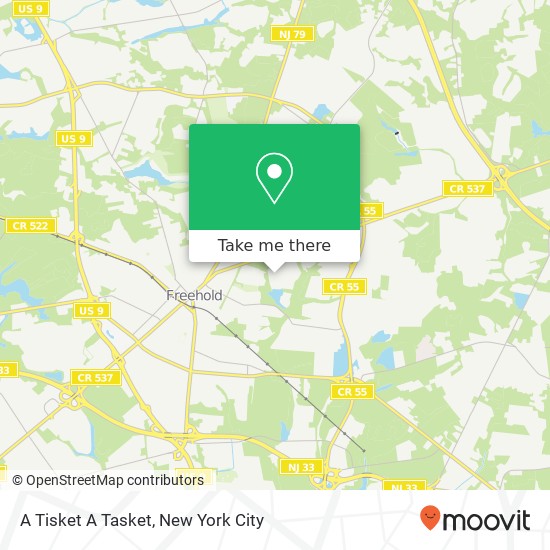 A Tisket A Tasket map