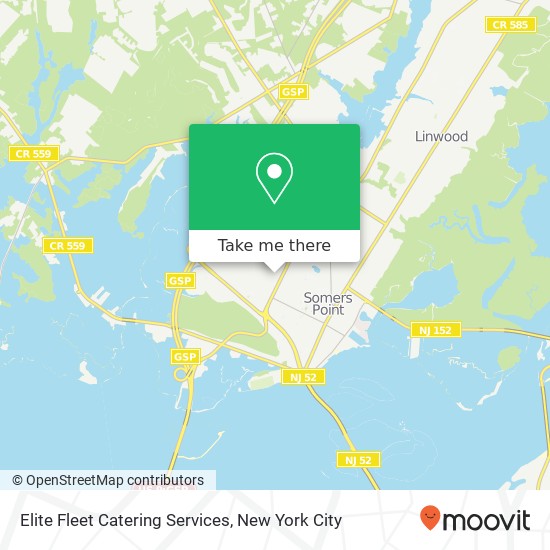 Mapa de Elite Fleet Catering Services