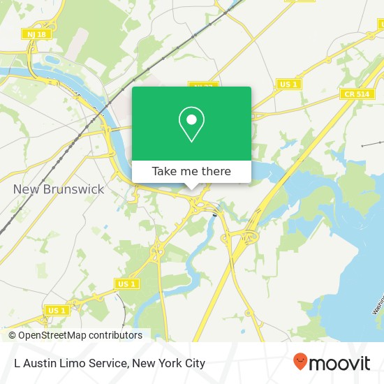 Mapa de L Austin Limo Service