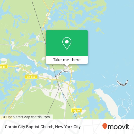 Mapa de Corbin City Baptist Church