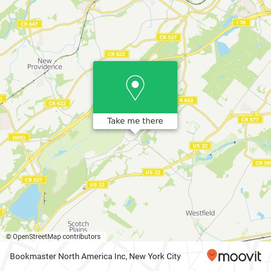 Bookmaster North America Inc map