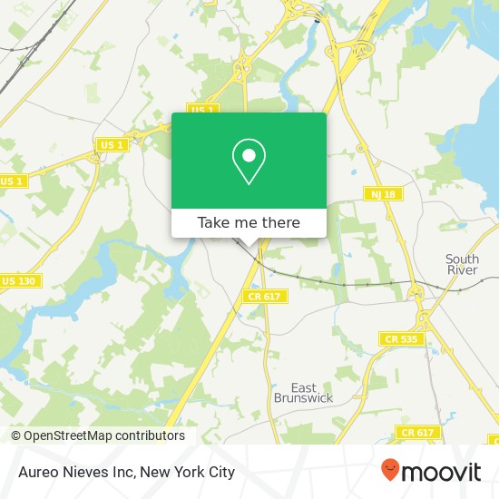 Mapa de Aureo Nieves Inc